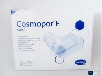 Cosmopor E steril 10 x 8 cm /25 ks/