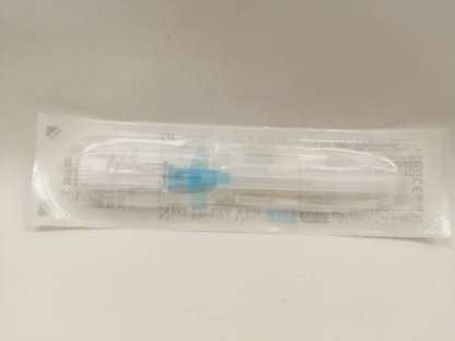 Intravenózní katetr s křidélky  G 22 0,9 x 25 mm modrý