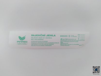 Jehla inj. 18G 1,20x38 mm růžová  /1 ks/ 2