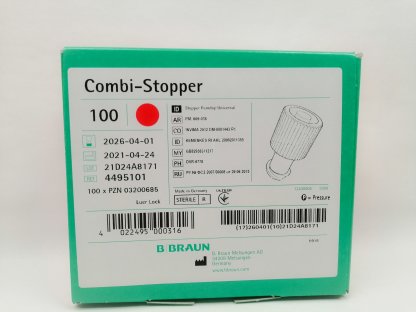 Kombi zátka Combi-Stopper, červený