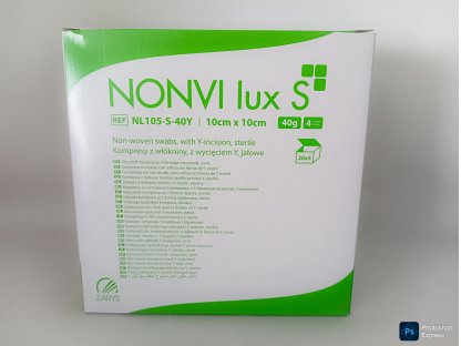 Kompresy 10x10 cm NT Nonvi lux S sterilní /20x5 ks/