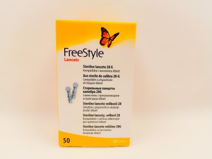 Lanceta FreeStyle 28 G /50 ks/