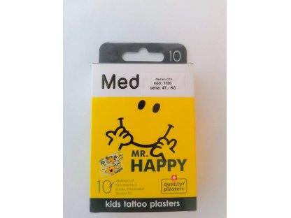 Náplast dětská KIDS tetovací Tattoo /10 ks/