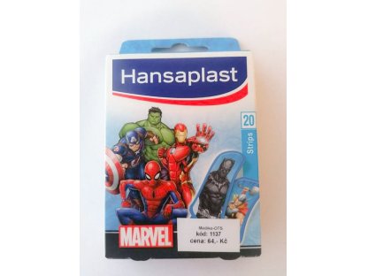 Náplast Hansaplast Marvel Kids /20 ks/