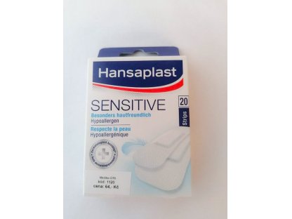 Náplast Hansaplast Sensitive /20 ks/