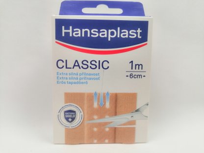 Náplast Hansaplast textilní 6 cm x 1 m