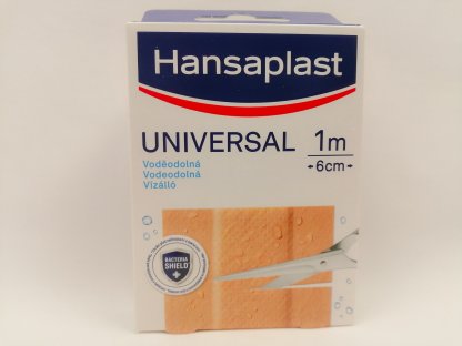 Náplast Hansaplast voděodolná 6 cm x 1 m