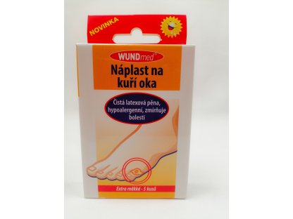 Náplast WUNDmed na kuří oka /5 ks/