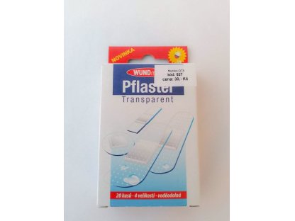 Náplast WUNDmed transparent /20 ks/