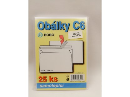 Obálky A5 samolepící /25 ks/