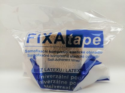 Obinadlo samofixační FIXAtape STRETCH 7,5 cm x 4,5 m tělové