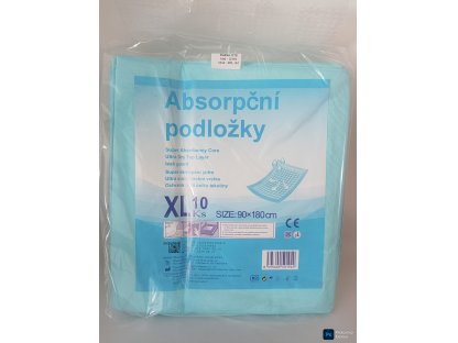 Podložka pod nemocné 90 cm x 180 cm, savost 1650 ml
