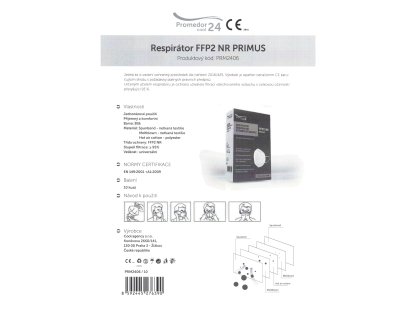 Respirátor FFP2 NR Primus