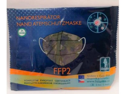 Respirátor nano FFP2 Balerina český