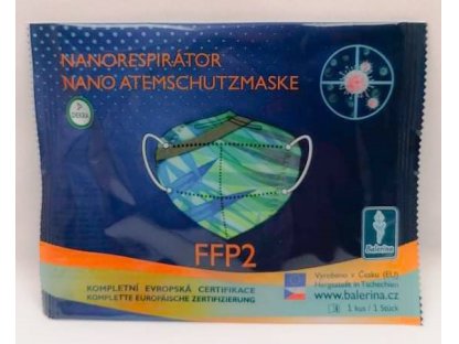 Respirátor nano FFP2 Balerina český