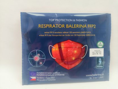 Respirátor nano FFP2 Balerina český