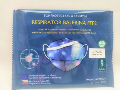 Respirátor nano FFP2 Balerina český