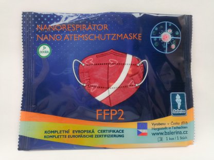 Respirátor nano FFP2 dětský Balerina český