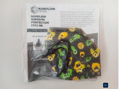 Respirátor nano FFP2 Nanolion Supreme český