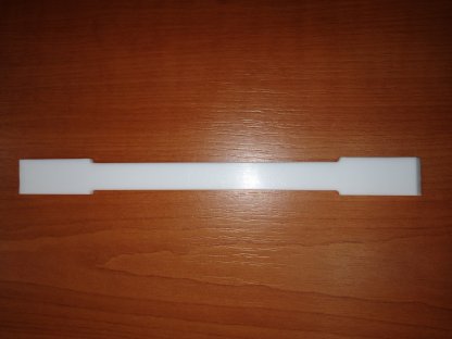 Špachtle laboratorní oboustranná PTFE 180 mm