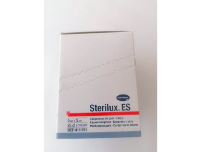 Sterilux ster. 5 x 5 cm /25 x 2ks/