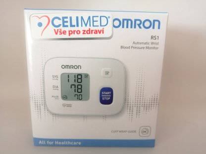 Tonometr dig. OMRON RS1 new na zápěstí