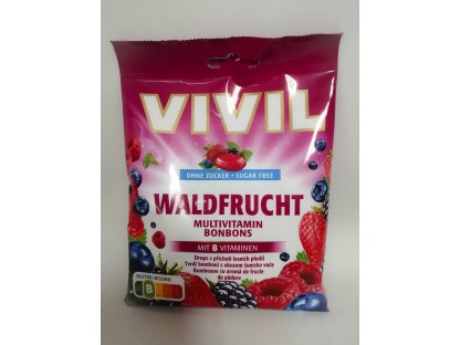 Vivil Multivitamí lesní plody bez cukru 60g