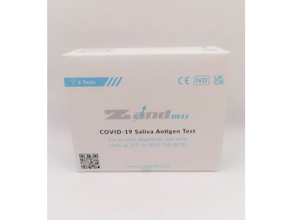 ZandCell Covid-19 rychlý antigenní test ze slin /6 ks/ 2