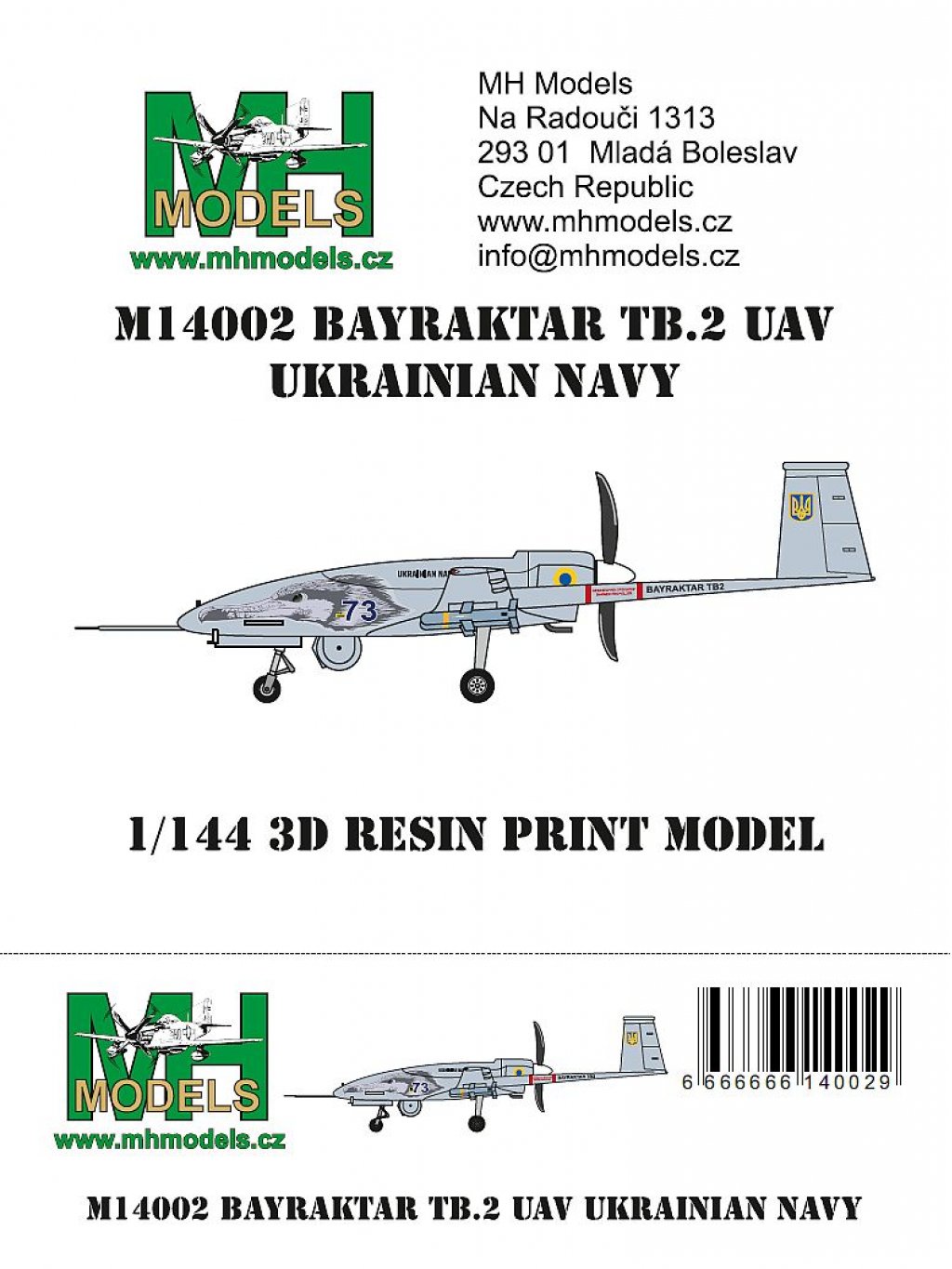 Bayraktar TB.2 UAV Ukrainian Navy