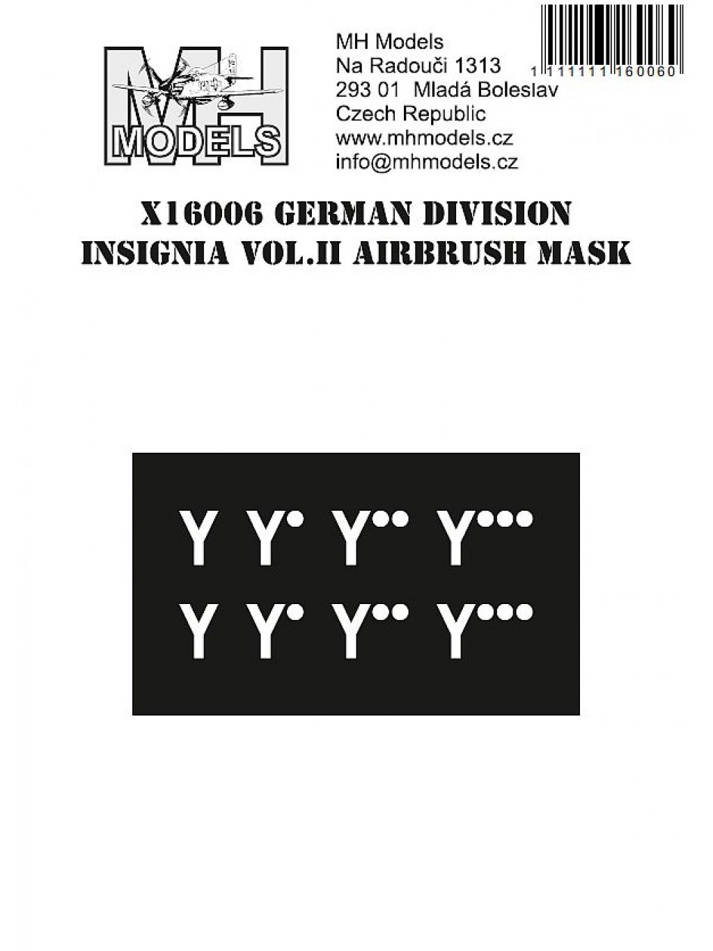 German division insignia vol.II airbrush mask