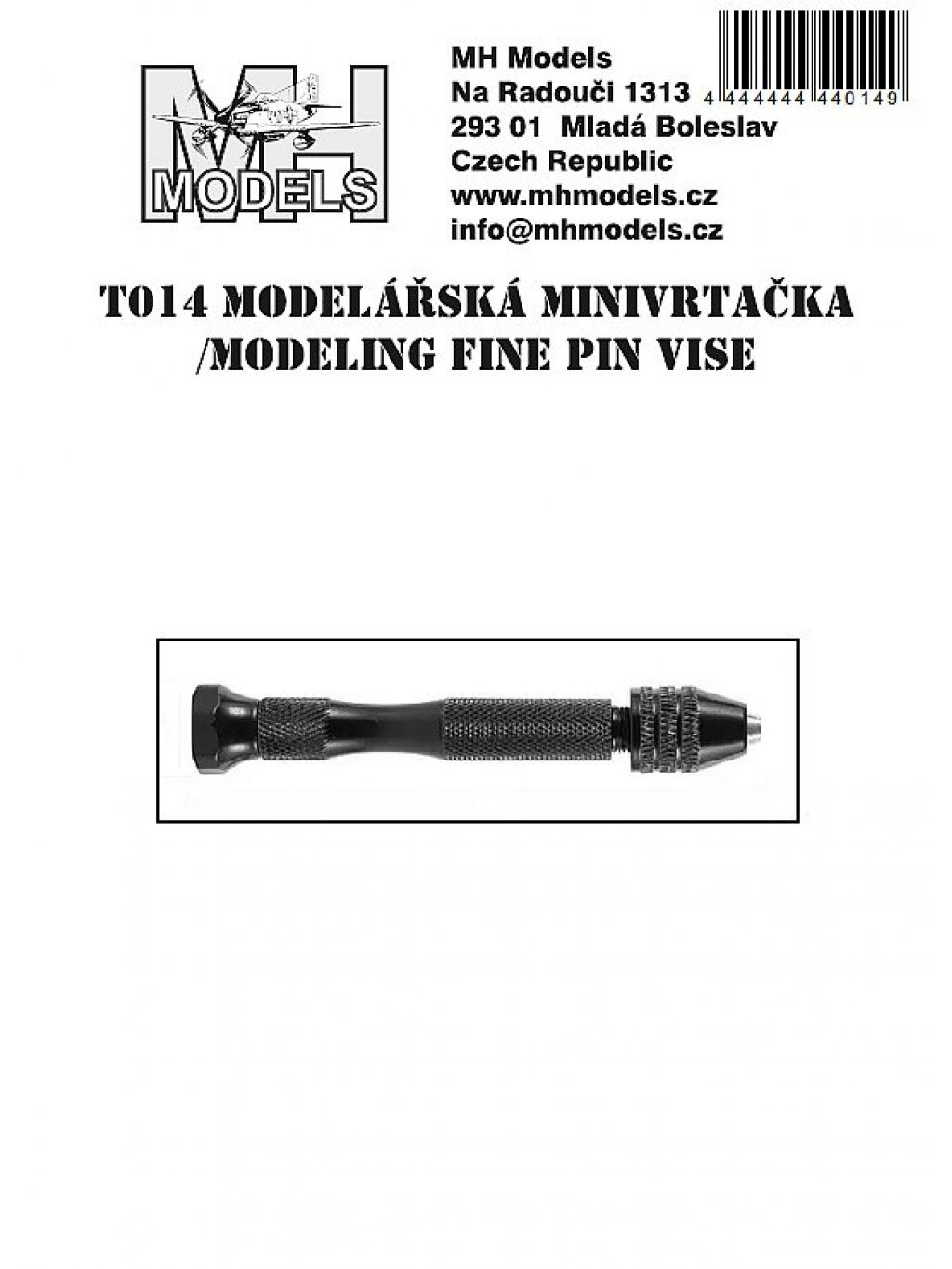 Modelářská minivrtačka / Modeling Fine Pin Vise