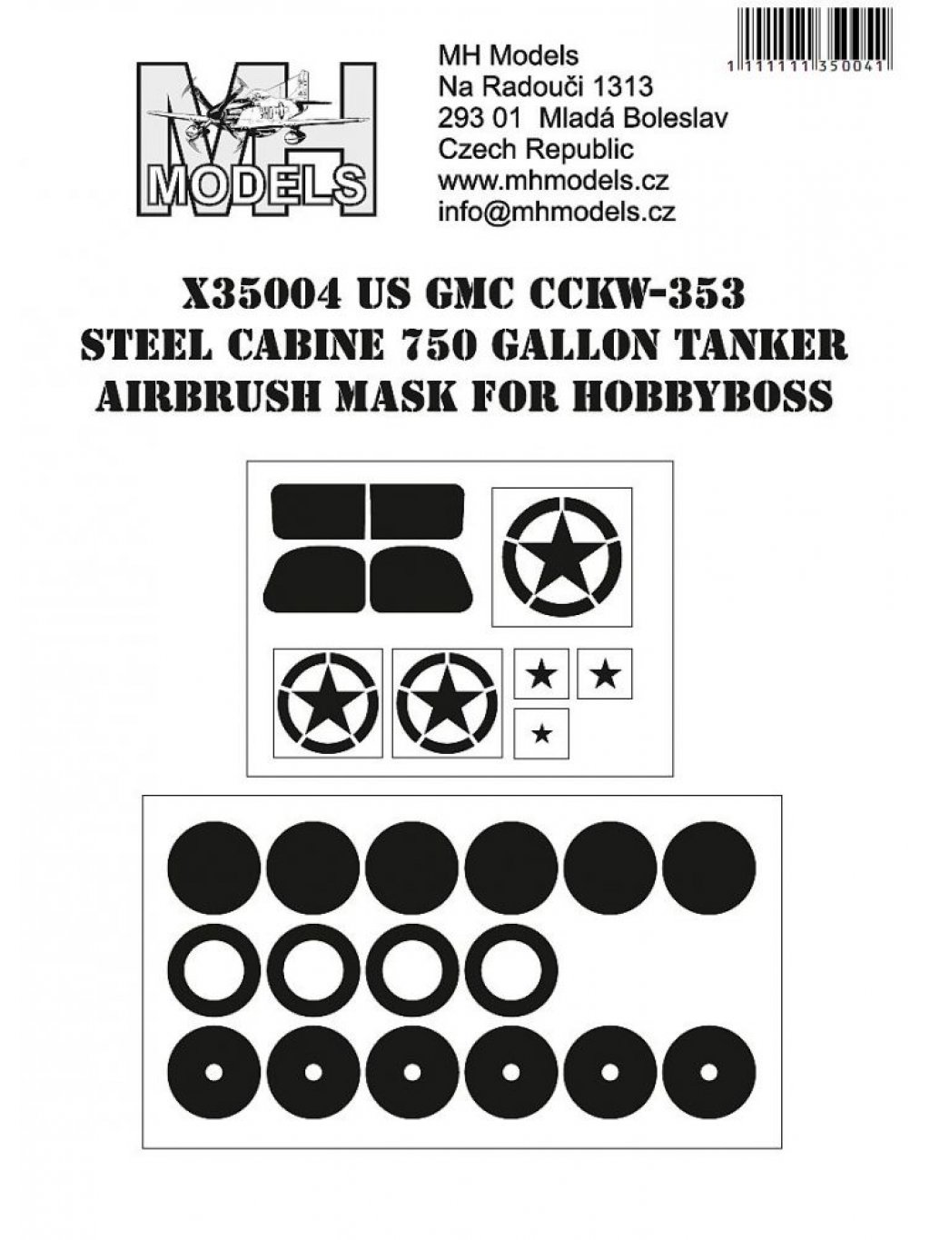 US GMC CCKW-352 Steel cabine 750 gallon tanker