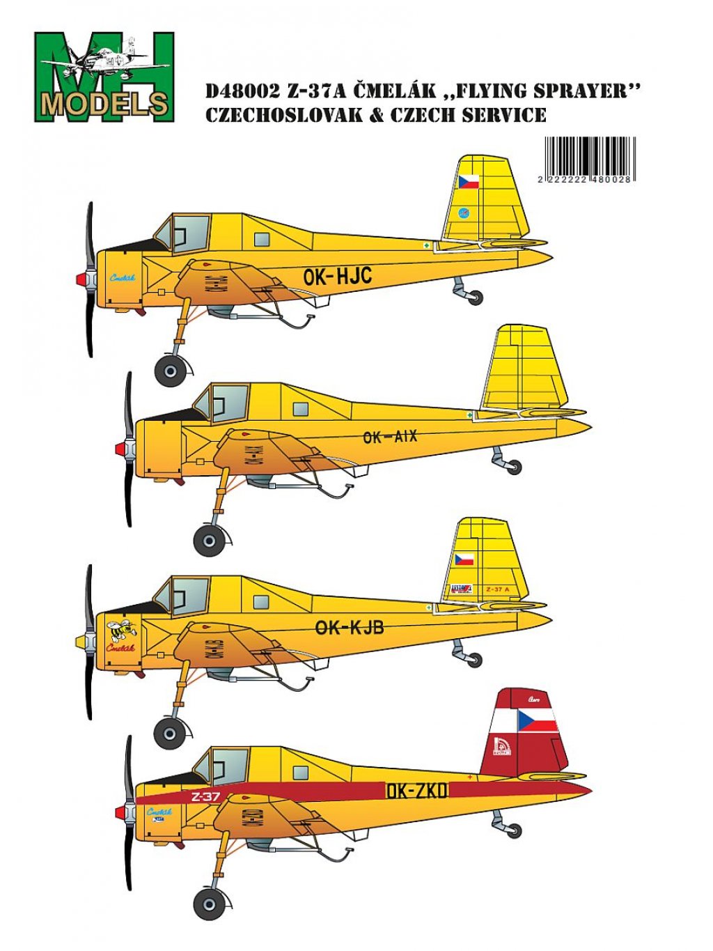 Z-37A Čmelák ,,Flying Sprayer" Czechoslovak & Czech service.