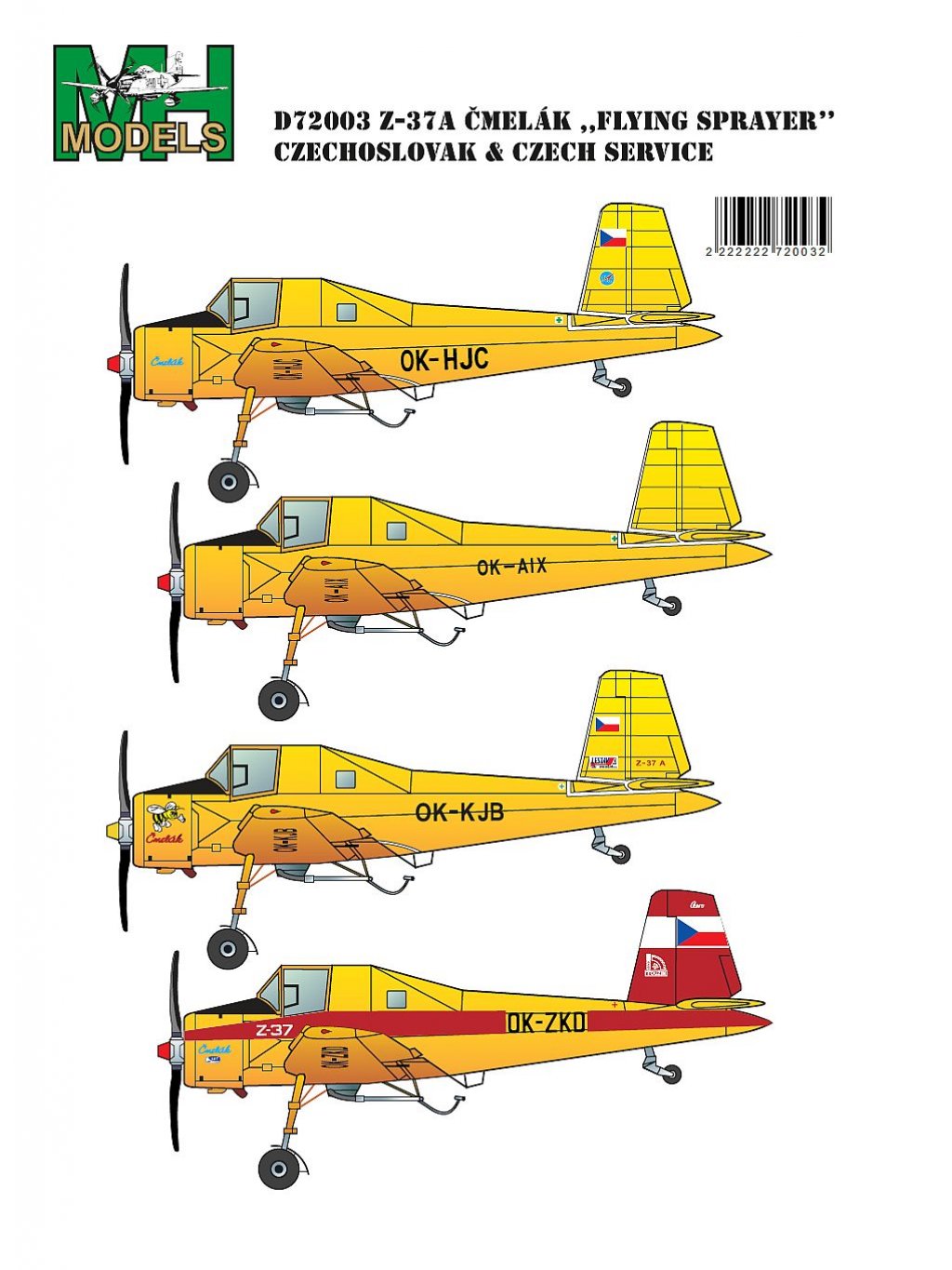 Z-37A Čmelák ,,Flying Sprayer" Czechoslovak & Czech service.