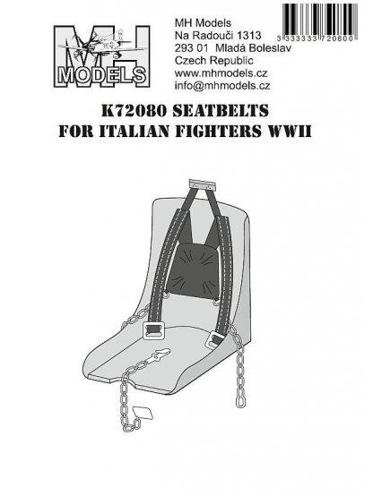 Seatbelts for italian figters WWII