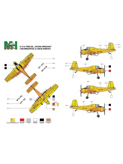 Z-37A Čmelák ,,Flying Sprayer" Czechoslovak & Czech service.