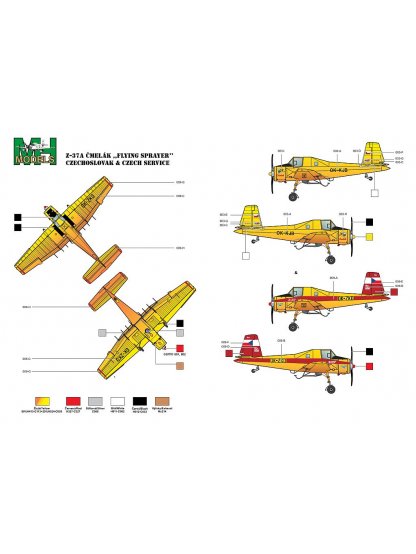 Z-37A Čmelák ,,Flying Sprayer" Czechoslovak & Czech service.