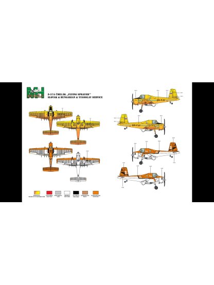 Z-37A Čmelák ,,Flying Sprayer" Slovak & Yugoslav & Hungarian service