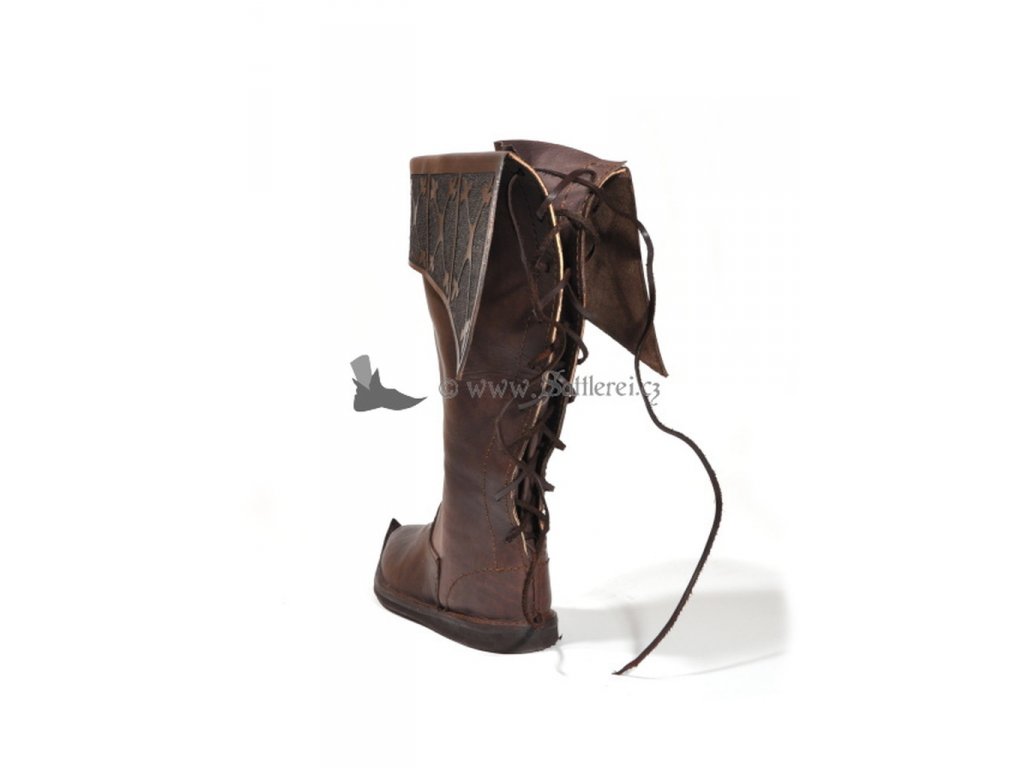 Gothic knight's boot