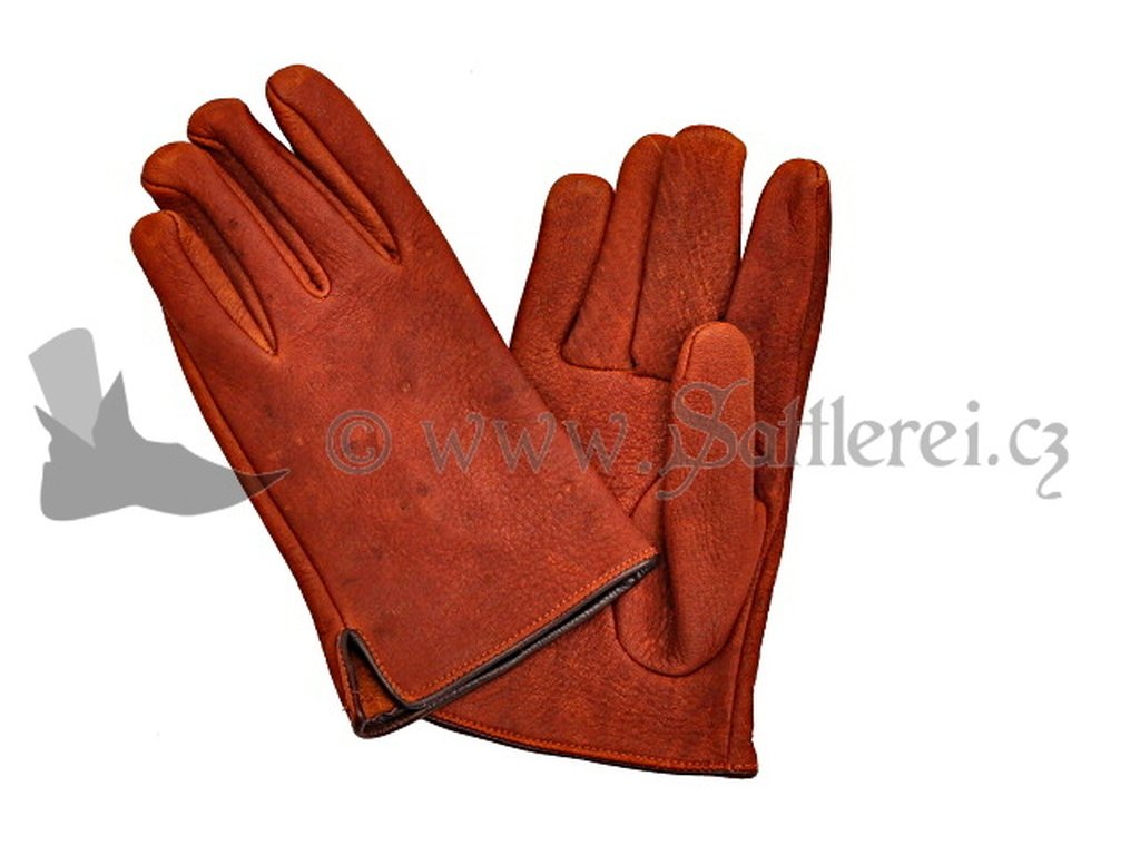 Leather gloves for knights