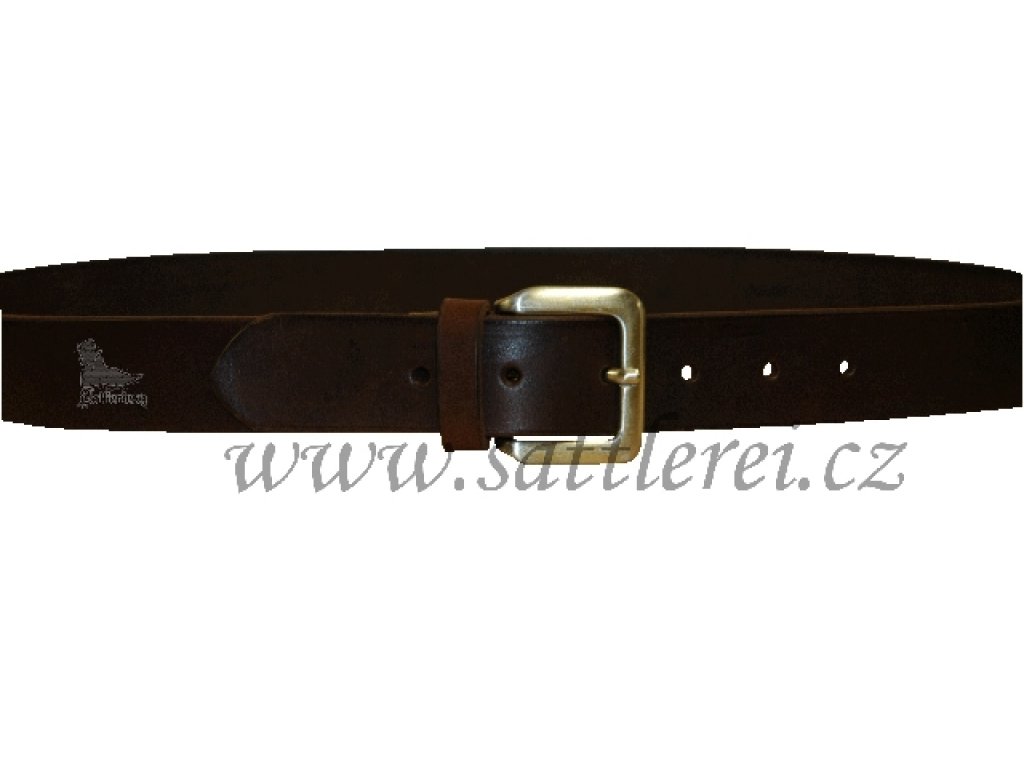 Leather belt