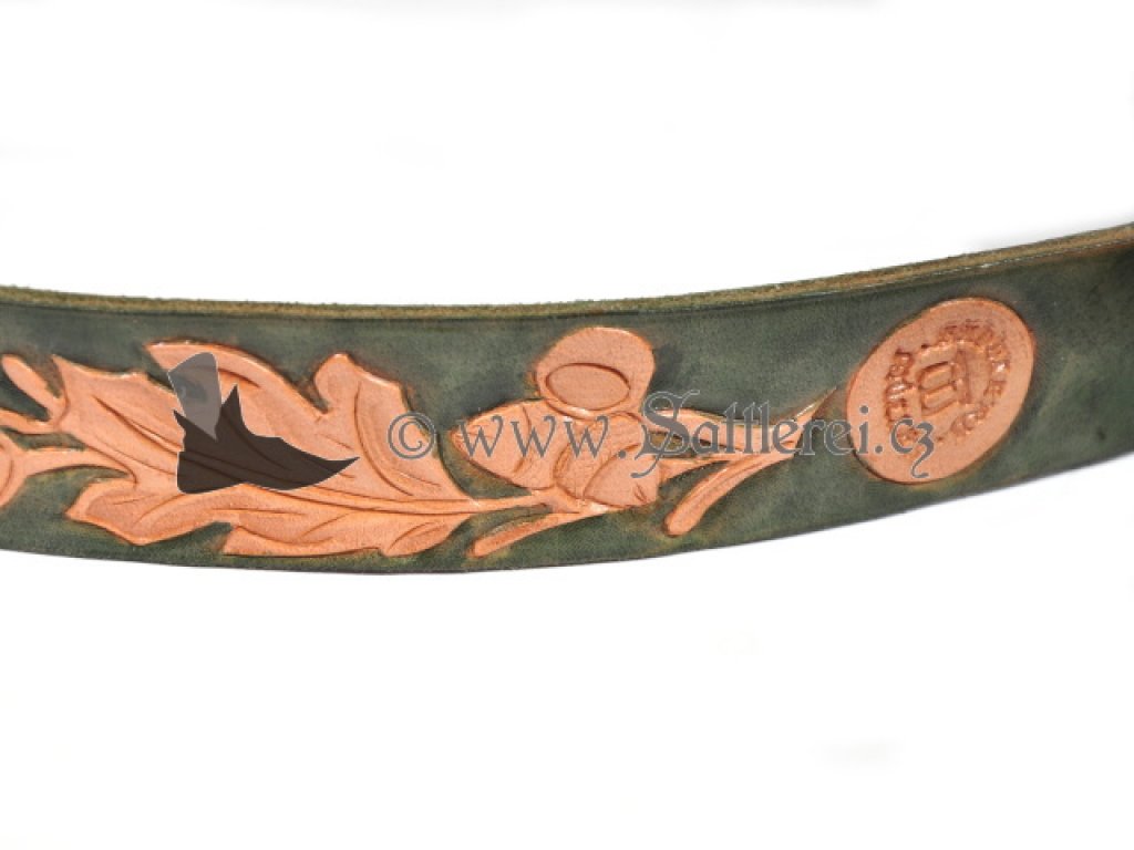 Hand decorated belt