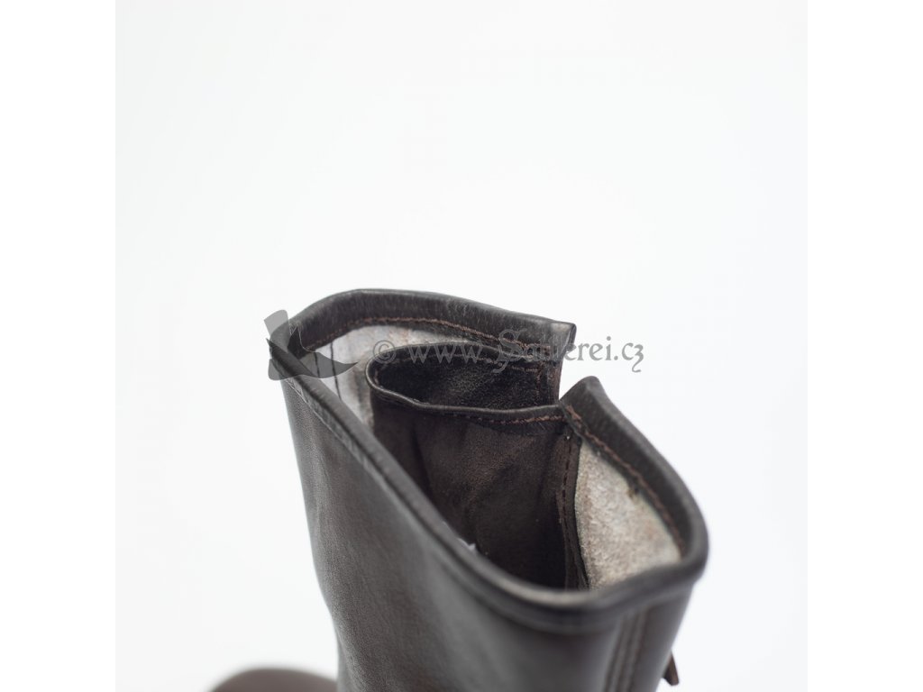 gotische Mittelalterliche Halbstiefel Schuhe