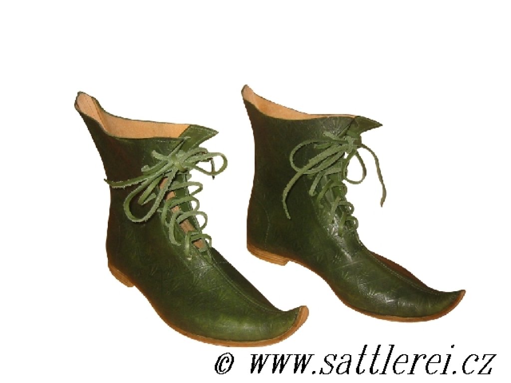 Mittelalter Halbstiefel Schuhe