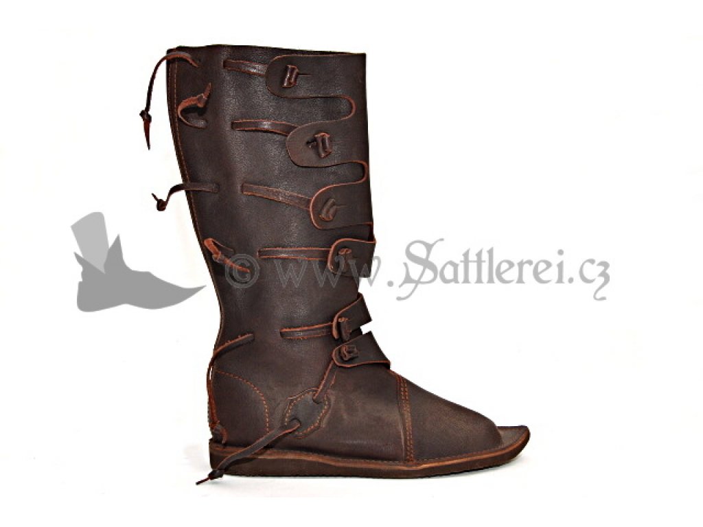 Wikinger hohe Stiefel