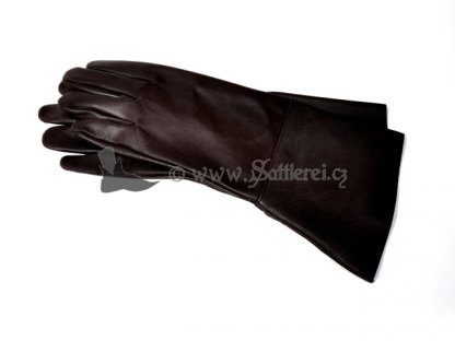 Leather gloves for knights