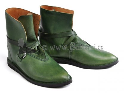 Medieval Shoes Genuine Leather dating back