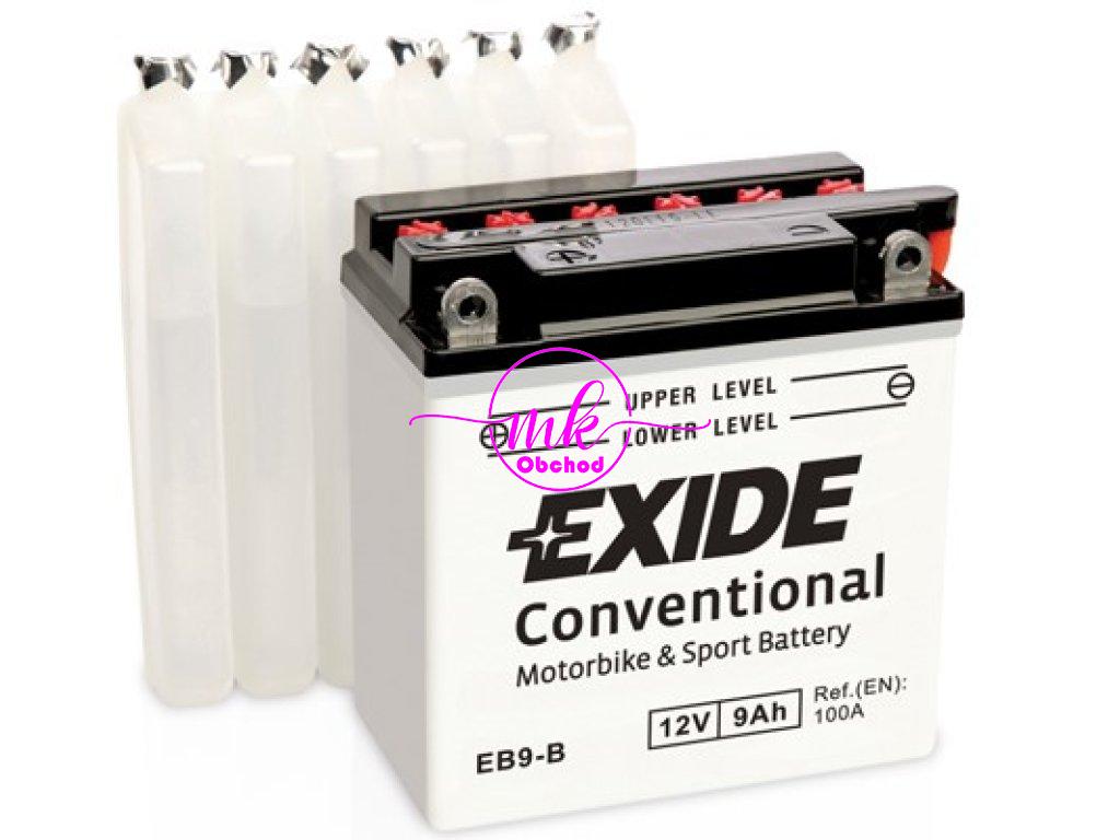 AKUMULÁTOR EXIDE YB9-B / EB9-B 9Ah