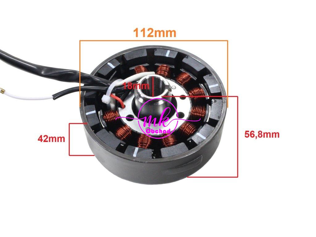 ZAPALOVACÍ APARÁT MAGNETO STATOR JAWA 350 12V KPL. SC