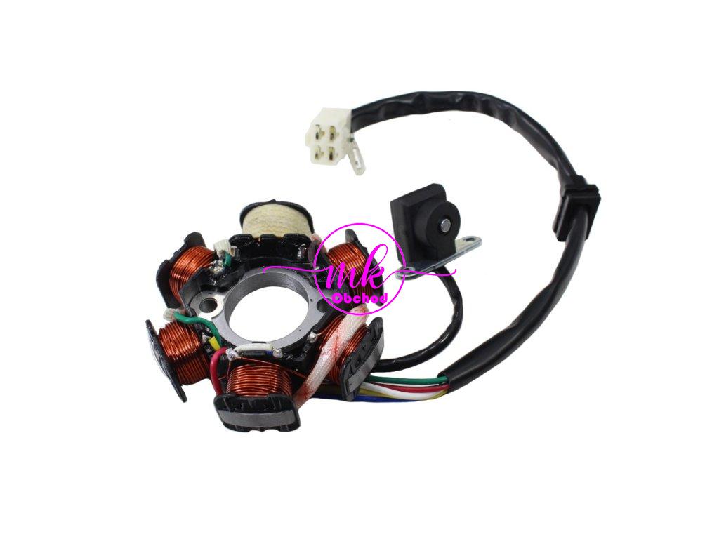 ZAPALOVACÍ APARÁT STATOR ATV 110/125 6 CÍVEK